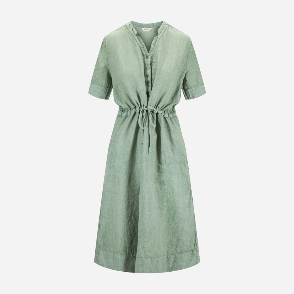 Linen Dress - Green