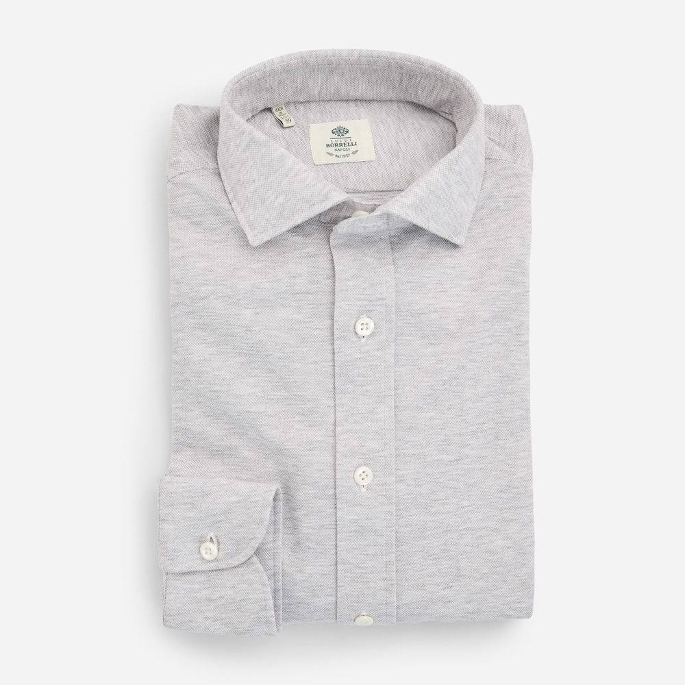 Camicia Jersey Shirt - Grey