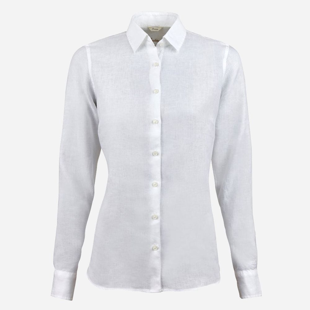 Sofie Linen Shirt - White