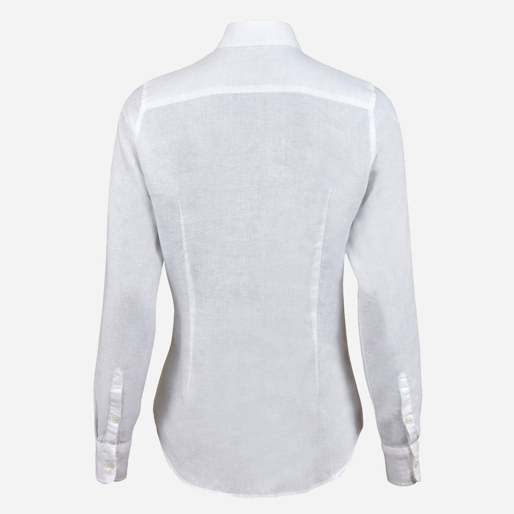 Sofie Linen Shirt - White