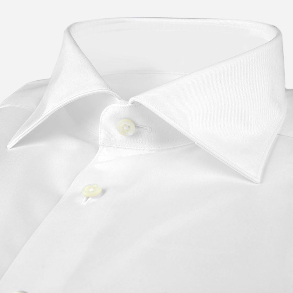 Superslim Twill Shirt - White