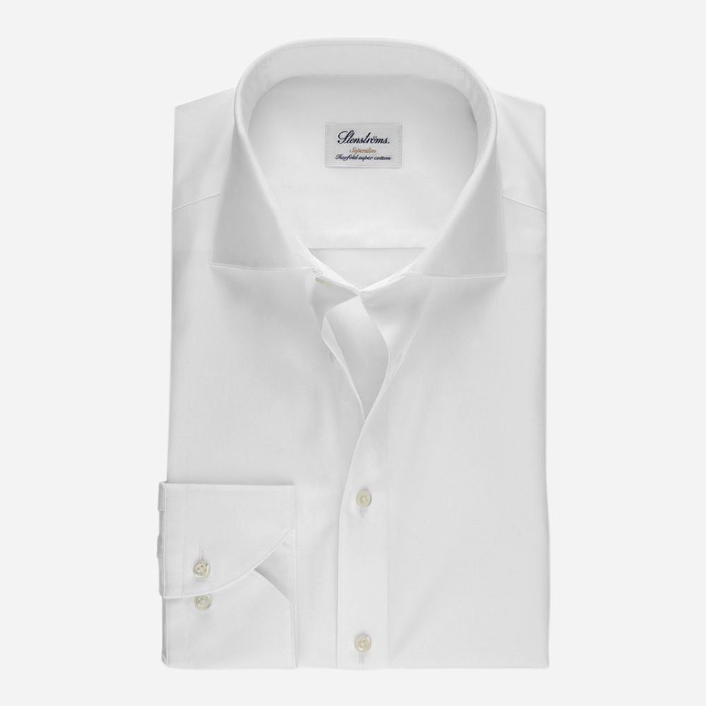 Superslim Twill Shirt - White