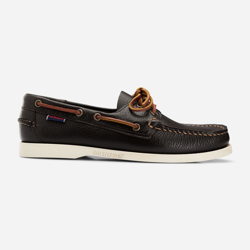 Docksides Portland Martellato Dark Brown