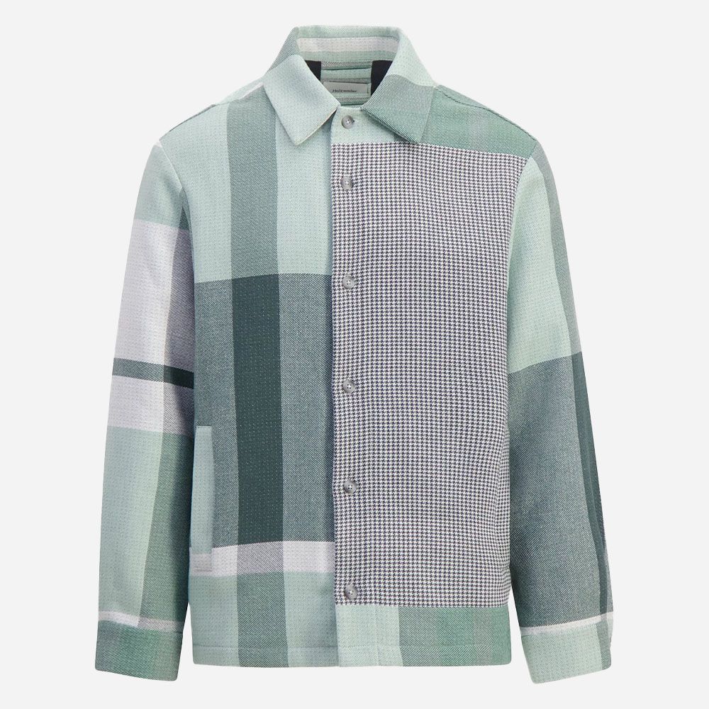 Elix Check Jacket - Green Mix