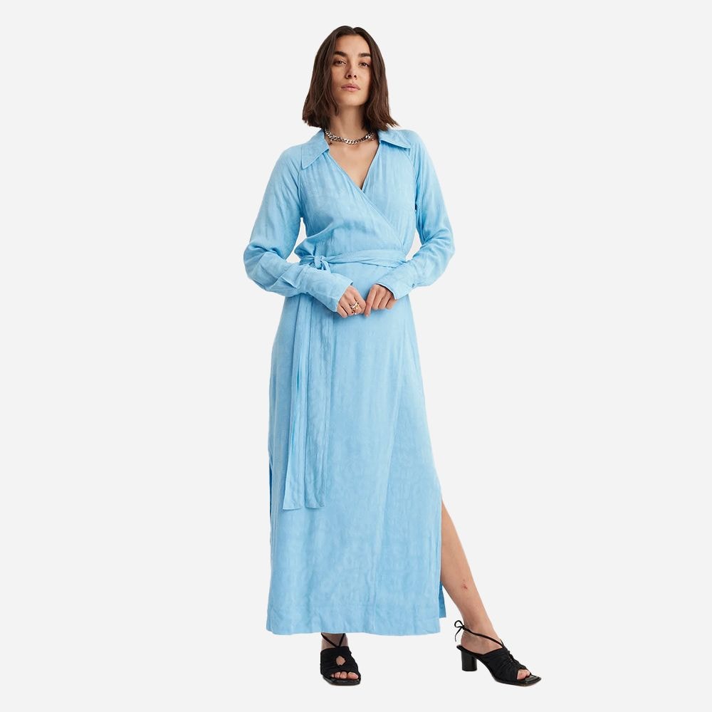 Wander Dress Blue
