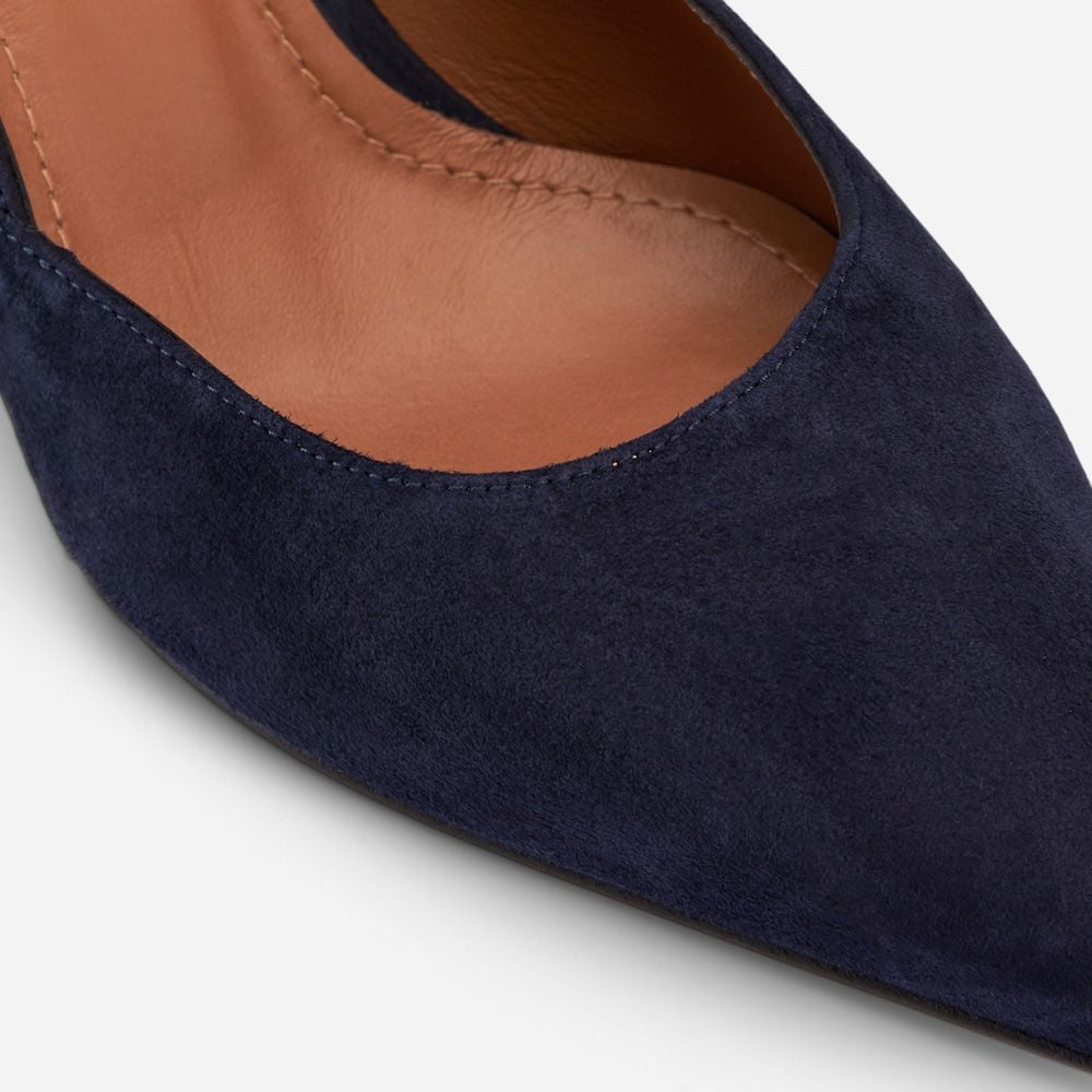 Carla Pumps - Velour Marino