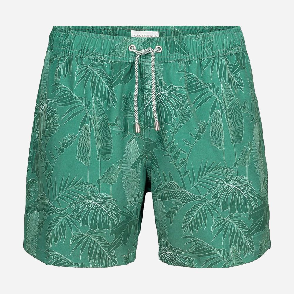 Classic Leaf Earth Green/White