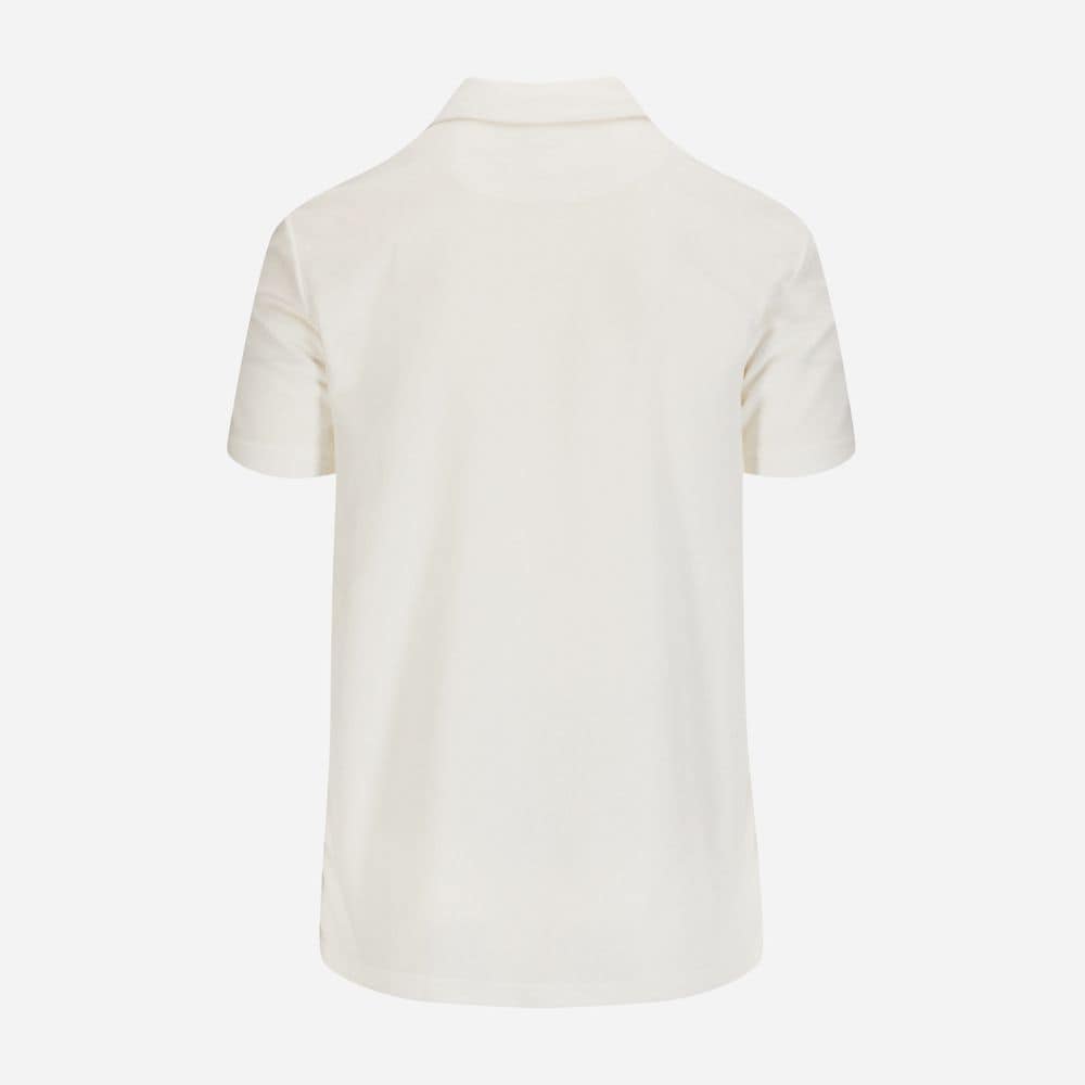 Riviera Terry Polo Short Sleeve - White