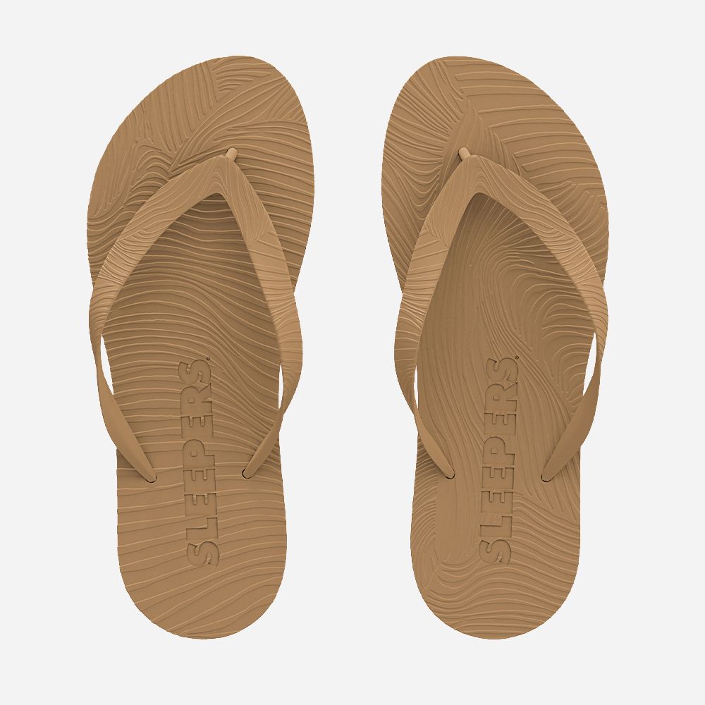 Slim Wide Strap - Sand