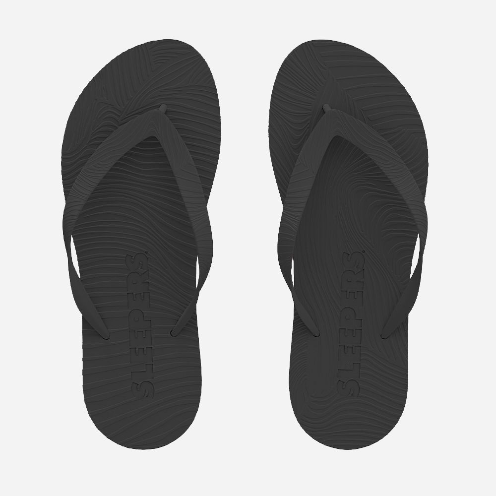 Slim Wide Strap - Black