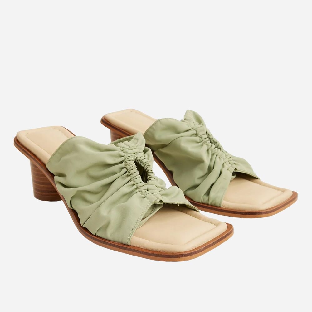 Goggo Mules - Lt Green