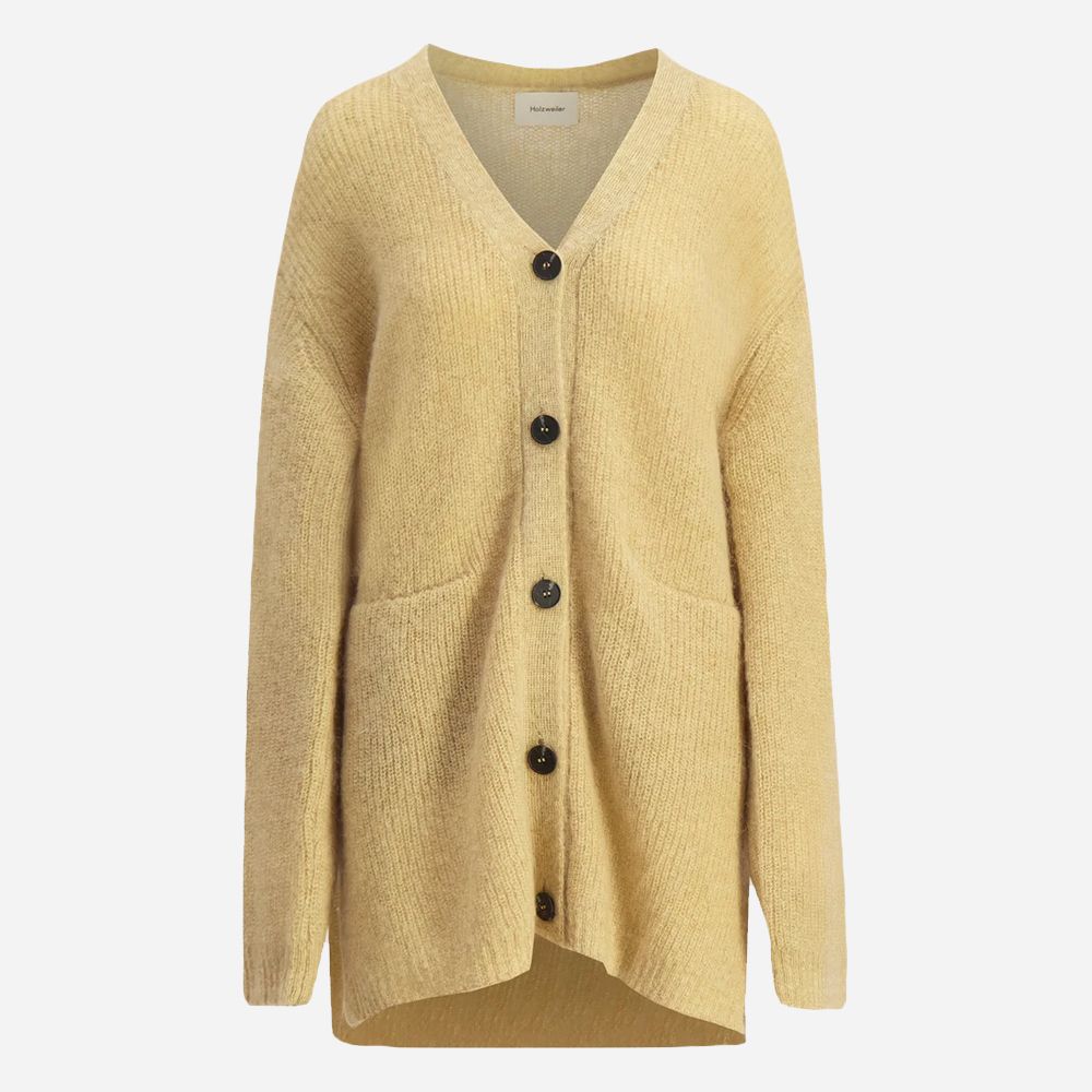 Passage Knit Cardigan - Yellow Mix