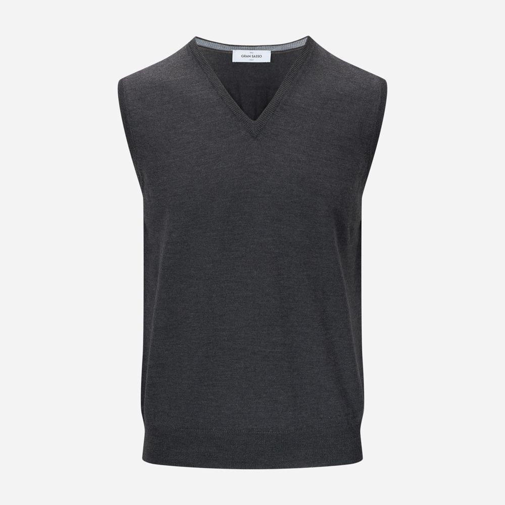 Pullover Merino - Dark Grey