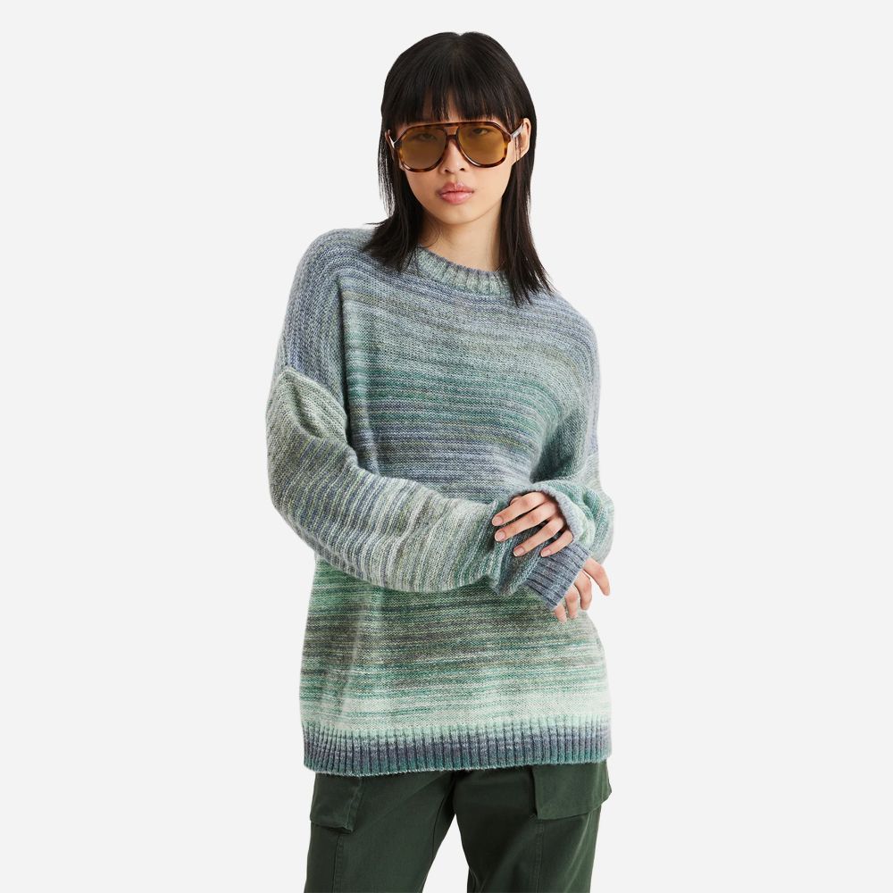 Sandaker Knit Sweater - Blue Mix