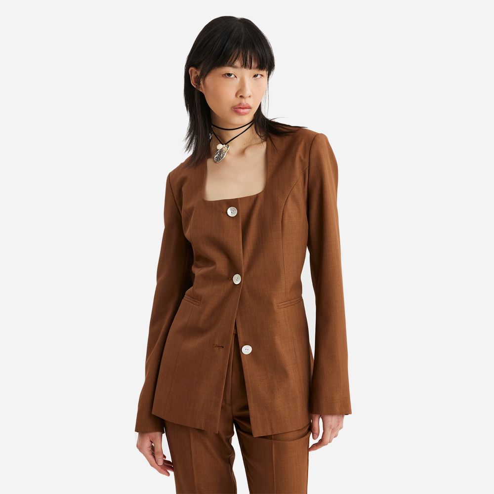 Soula Blazer - Brown