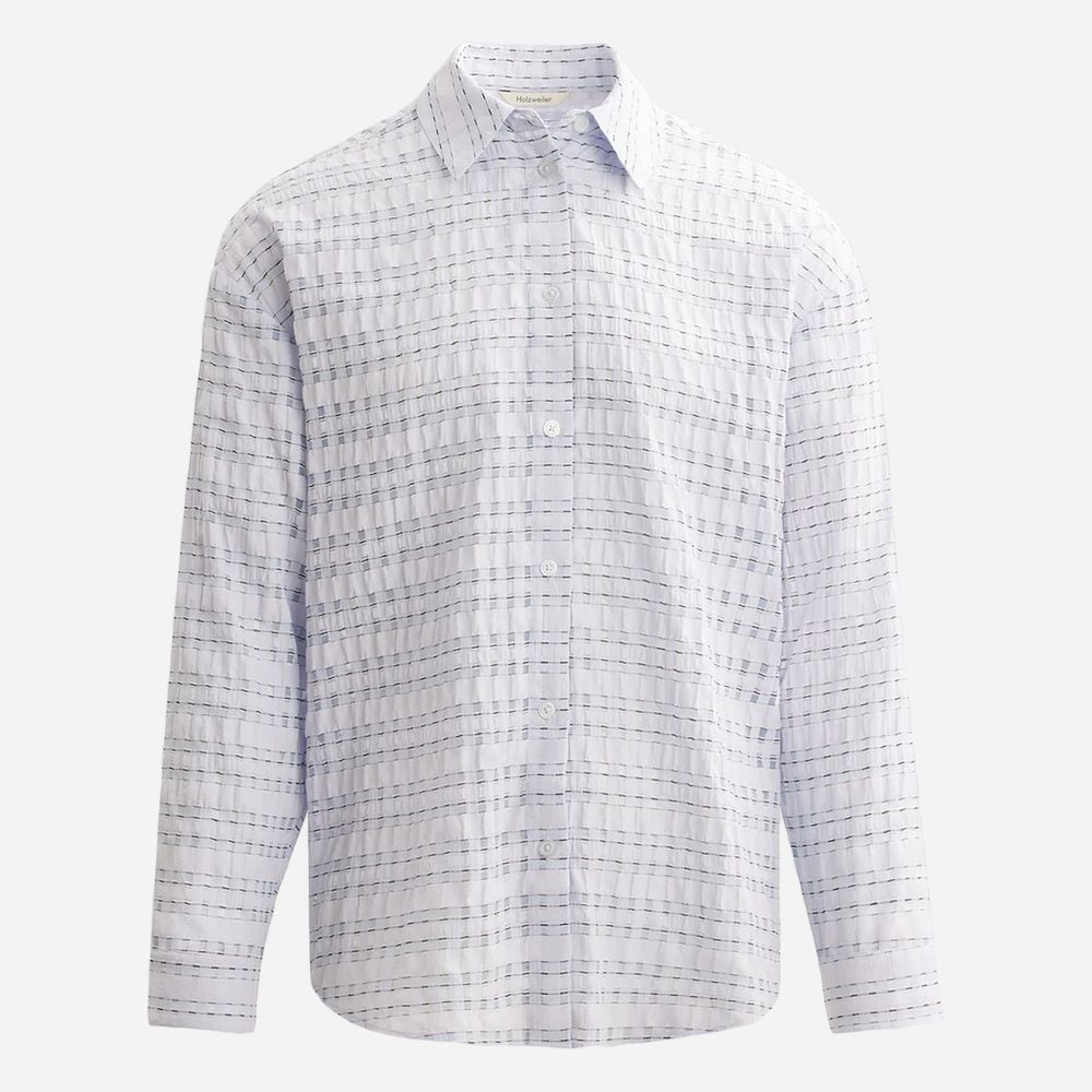 Cave Check Shirt - Lt Blue Mix