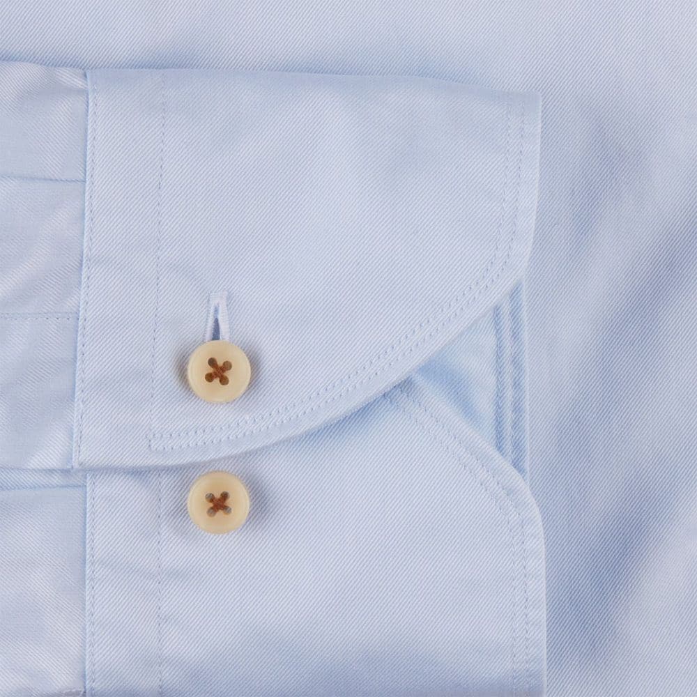 Fitted Body Sport Shirt - Light Blue