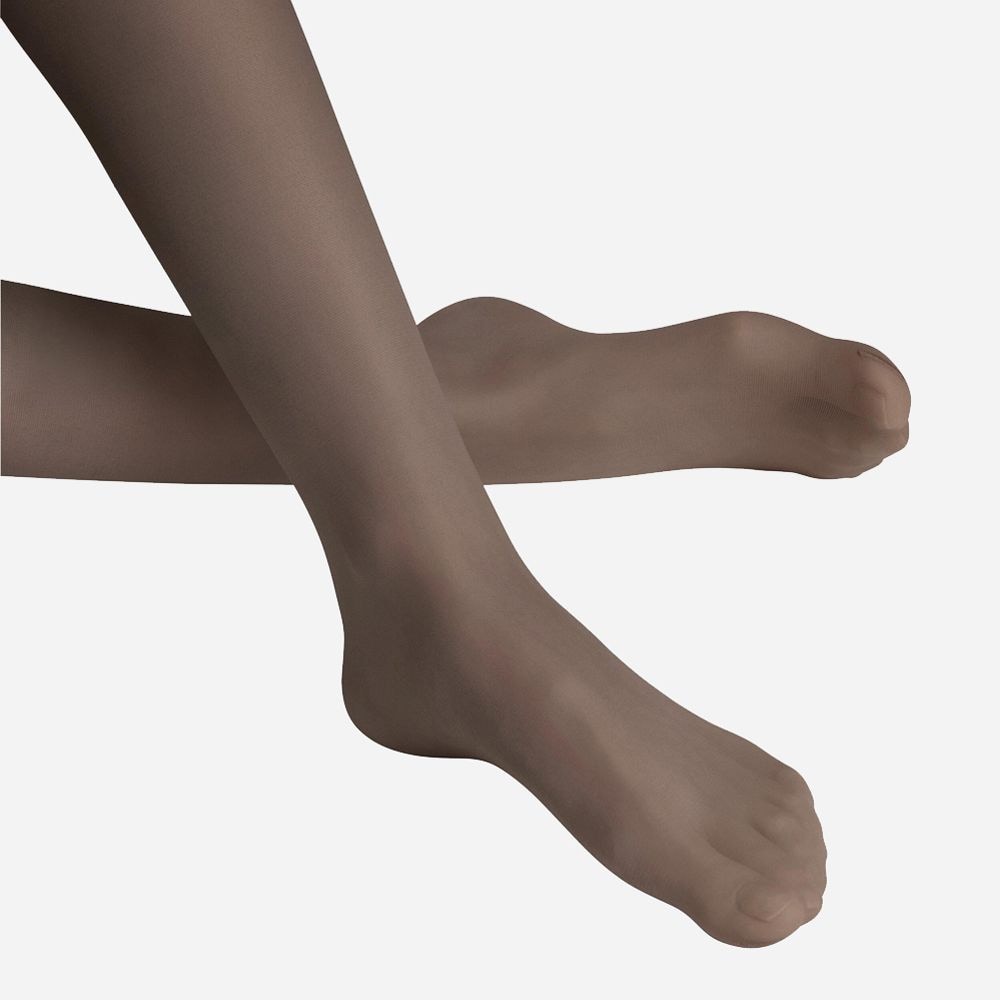 Knee High Sock Matt 20 - Black