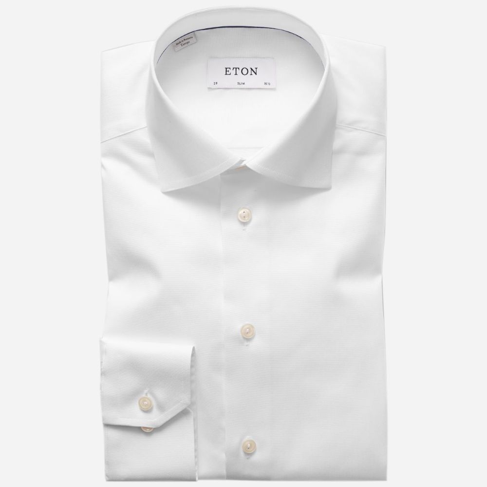 Slim Fit Shirt Em - White