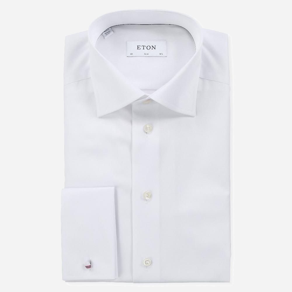 Slim Fit Shirt Dm - White