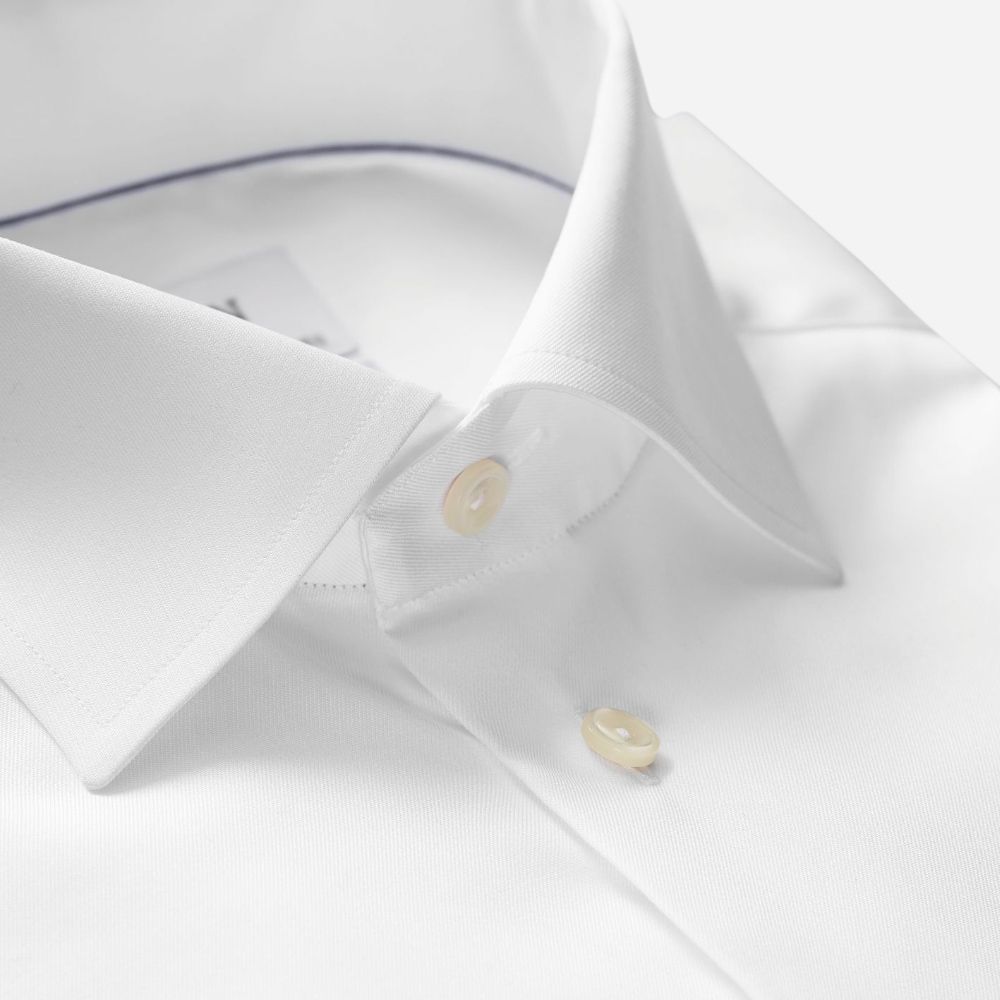 Contemporary Fit Shirt Em Xls - White