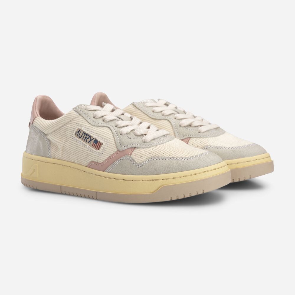Medalist Low - Crack/Cord Wht/Pow