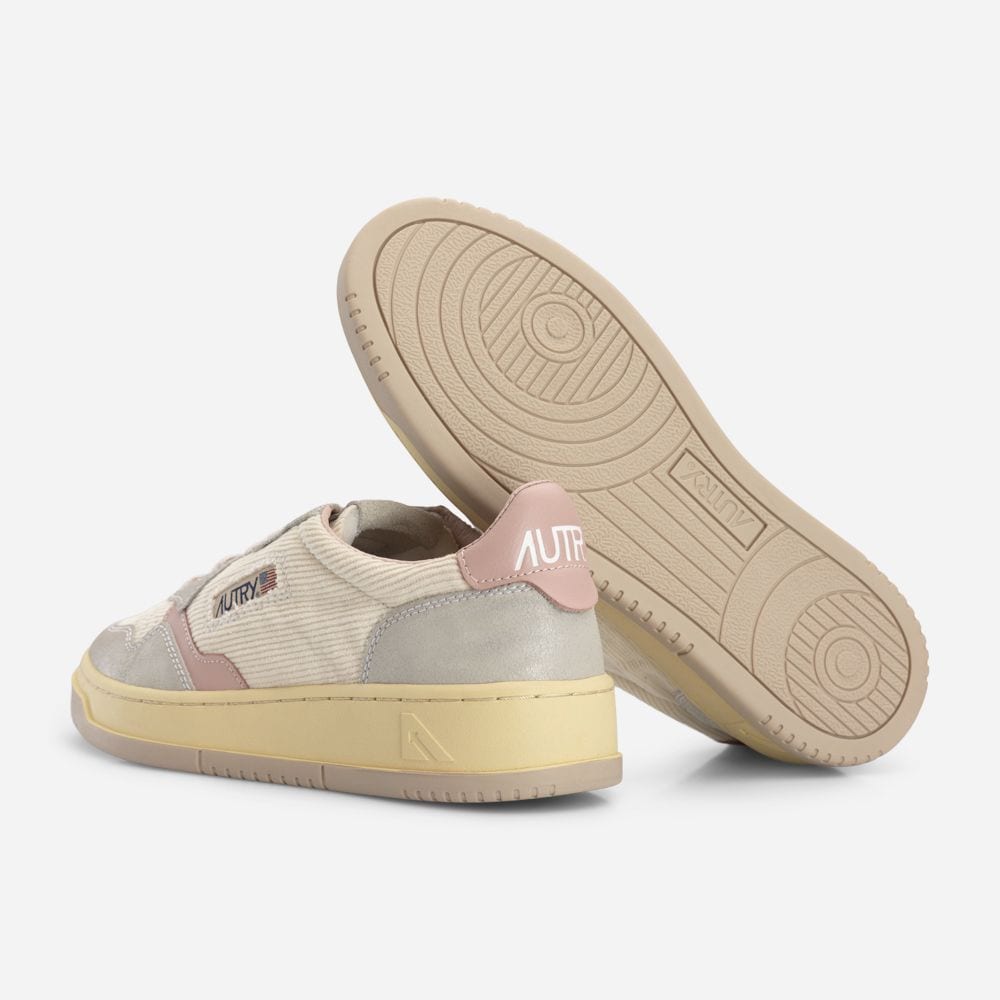 Medalist Low - Crack/Cord Wht/Pow