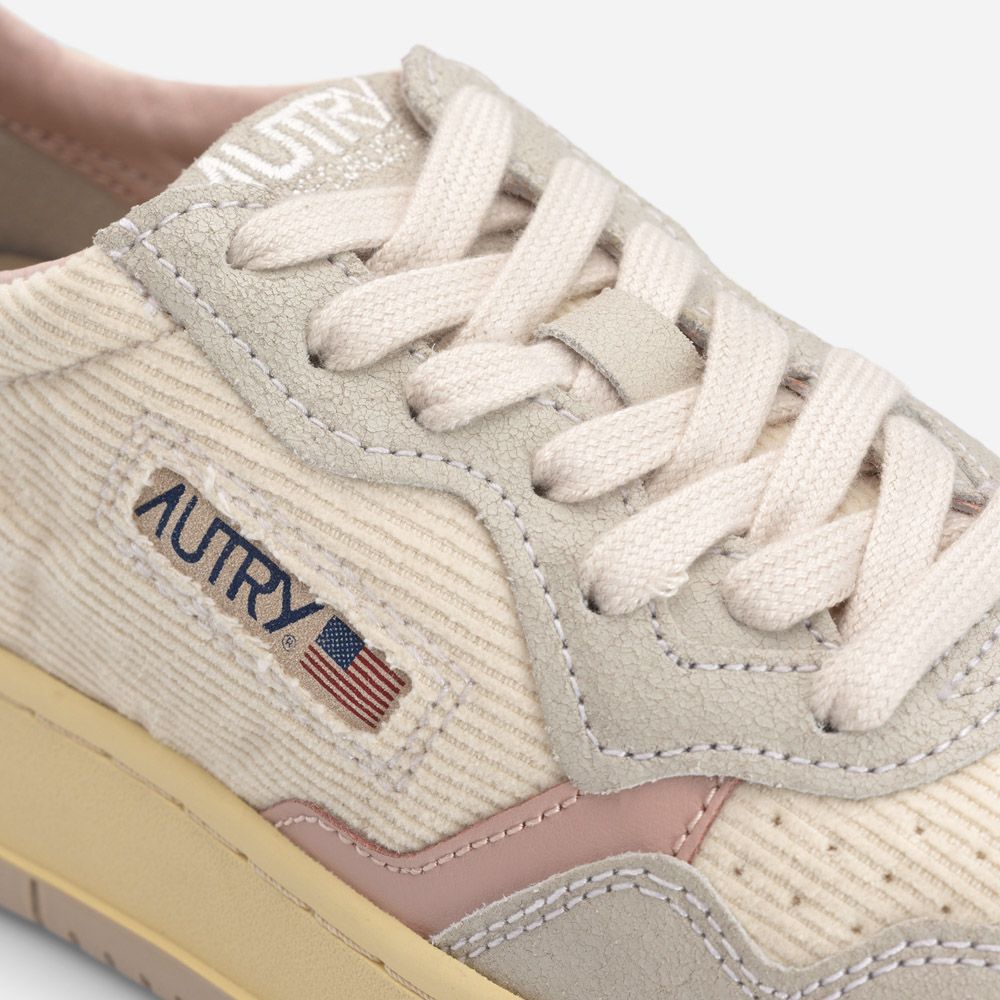 Medalist Low - Crack/Cord Wht/Pow