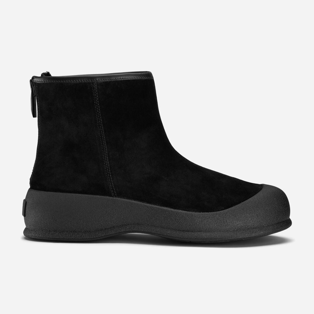 Carsey Calf Suede - Black