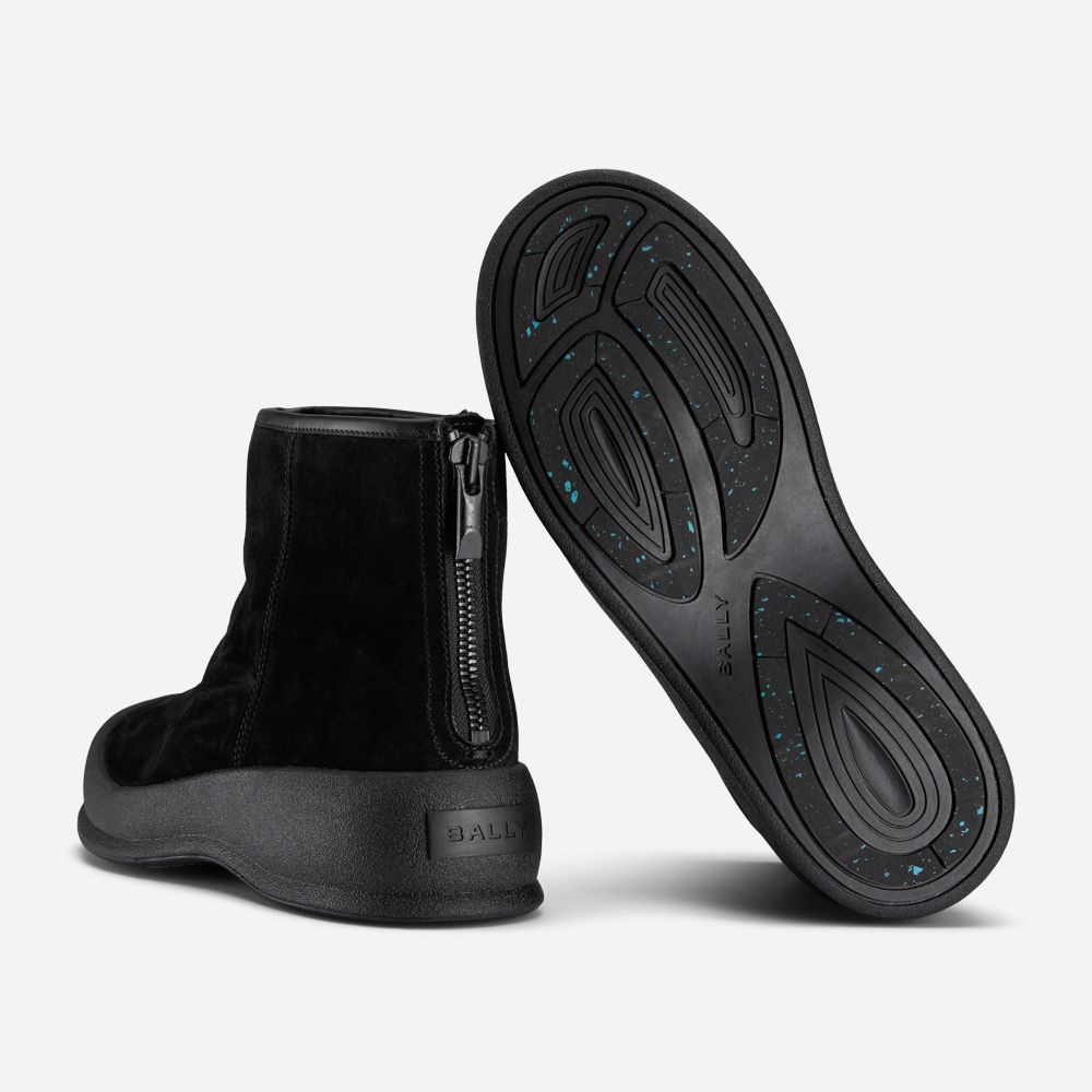 Carsey Calf Suede - Black