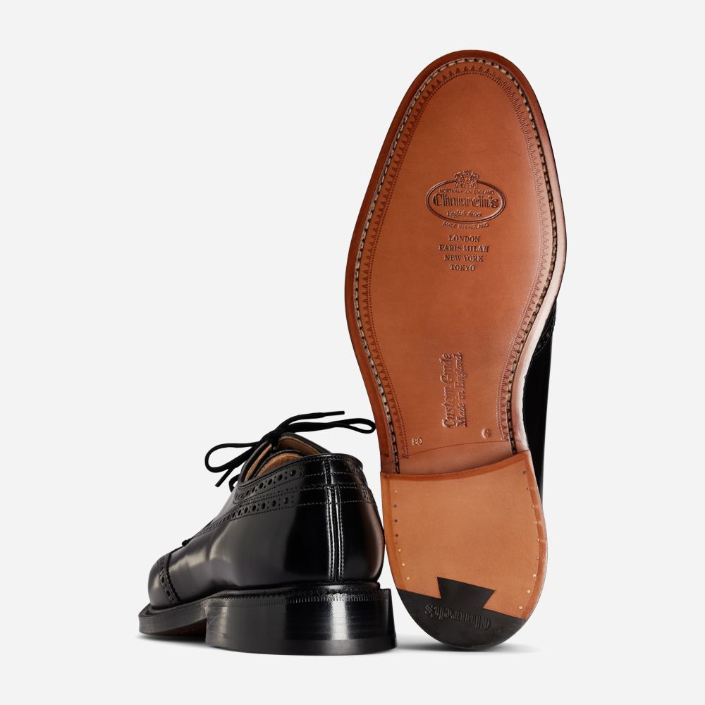 Grafton Brouge - Black Polish