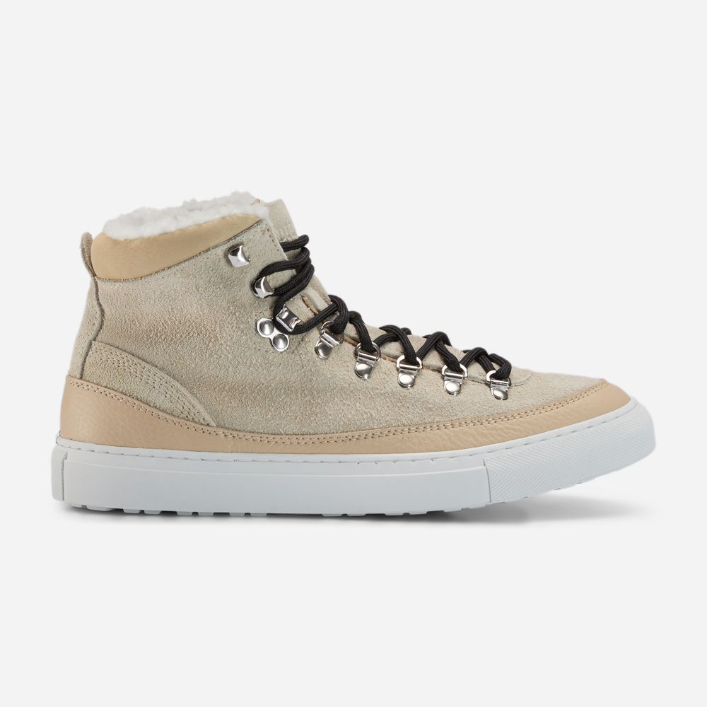 Marostica Mid Shearling - Almond Milk