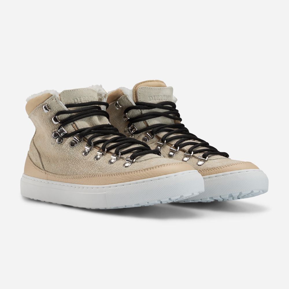Marostica Mid Shearling - Almond Milk