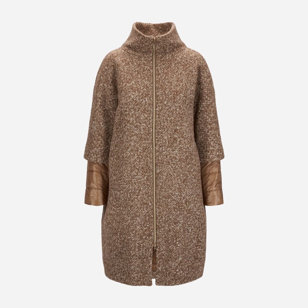 Wool Ultralight Coat - Sand