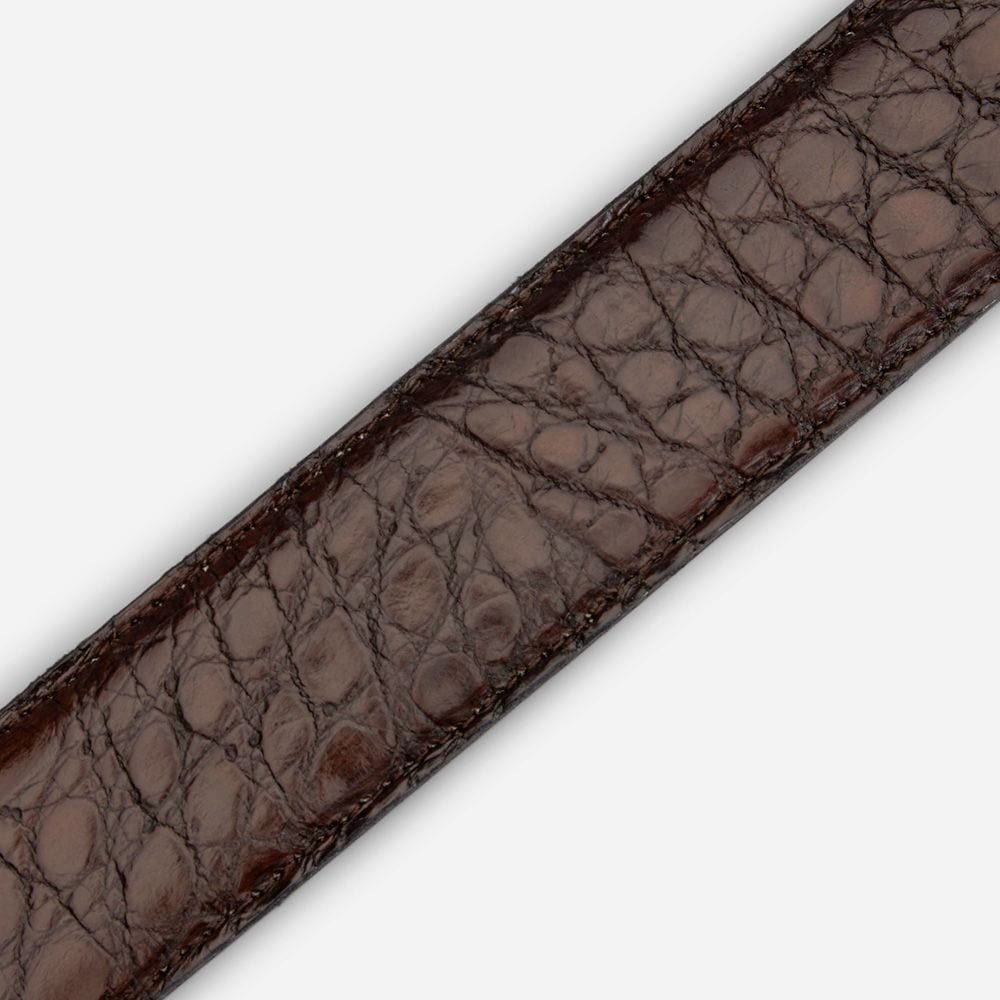 Crocodile Belly - Dk Brown