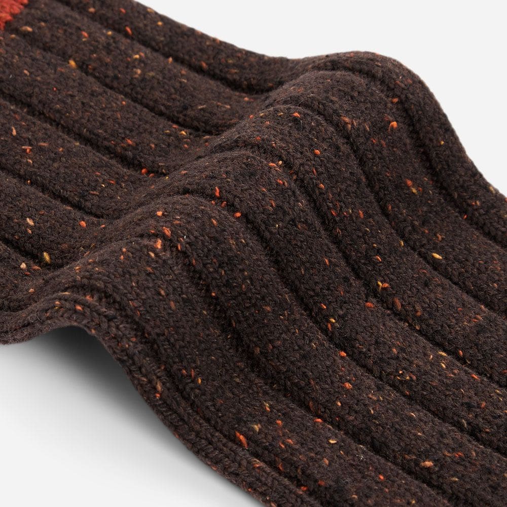 Donegal Sock - Dk Brown Fleck