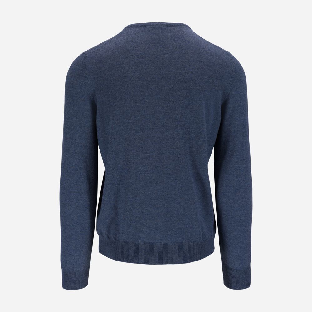 Crew Neck Merino - Light Blue