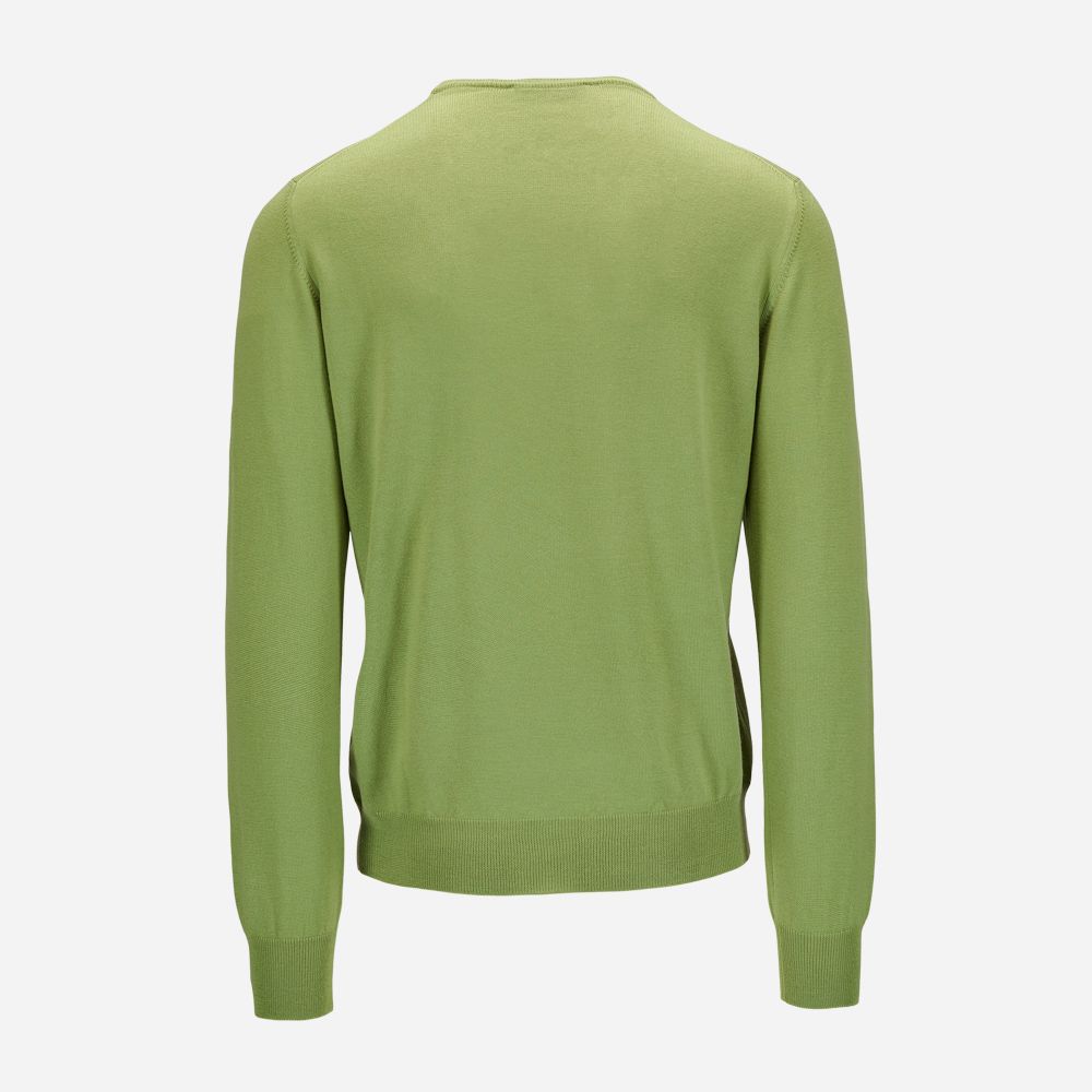 Crew Neck Merino - Green