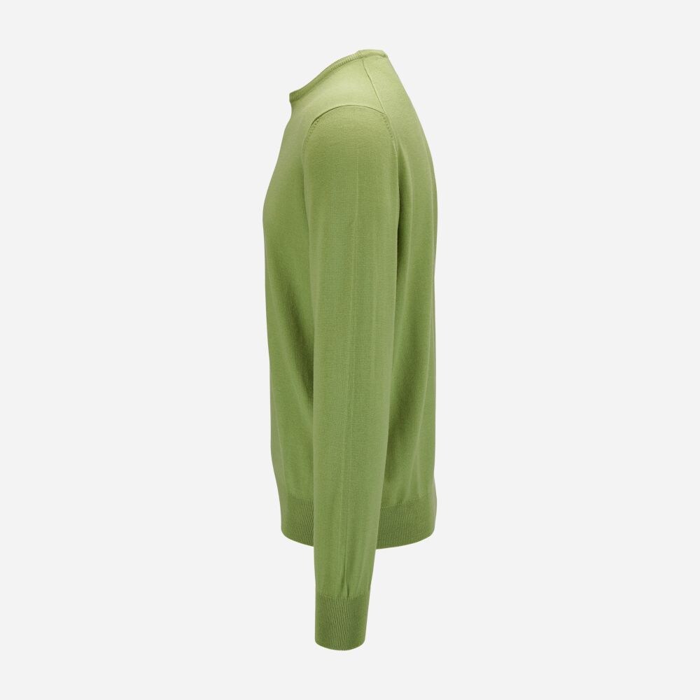 Crew Neck Merino - Green