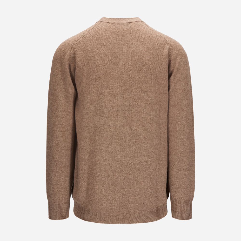 Cardigan Lambswool - Mushroom