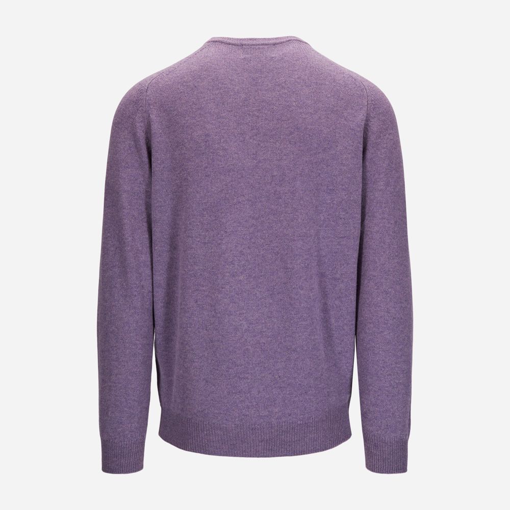 Crew Neck Lambswool - Dahlia