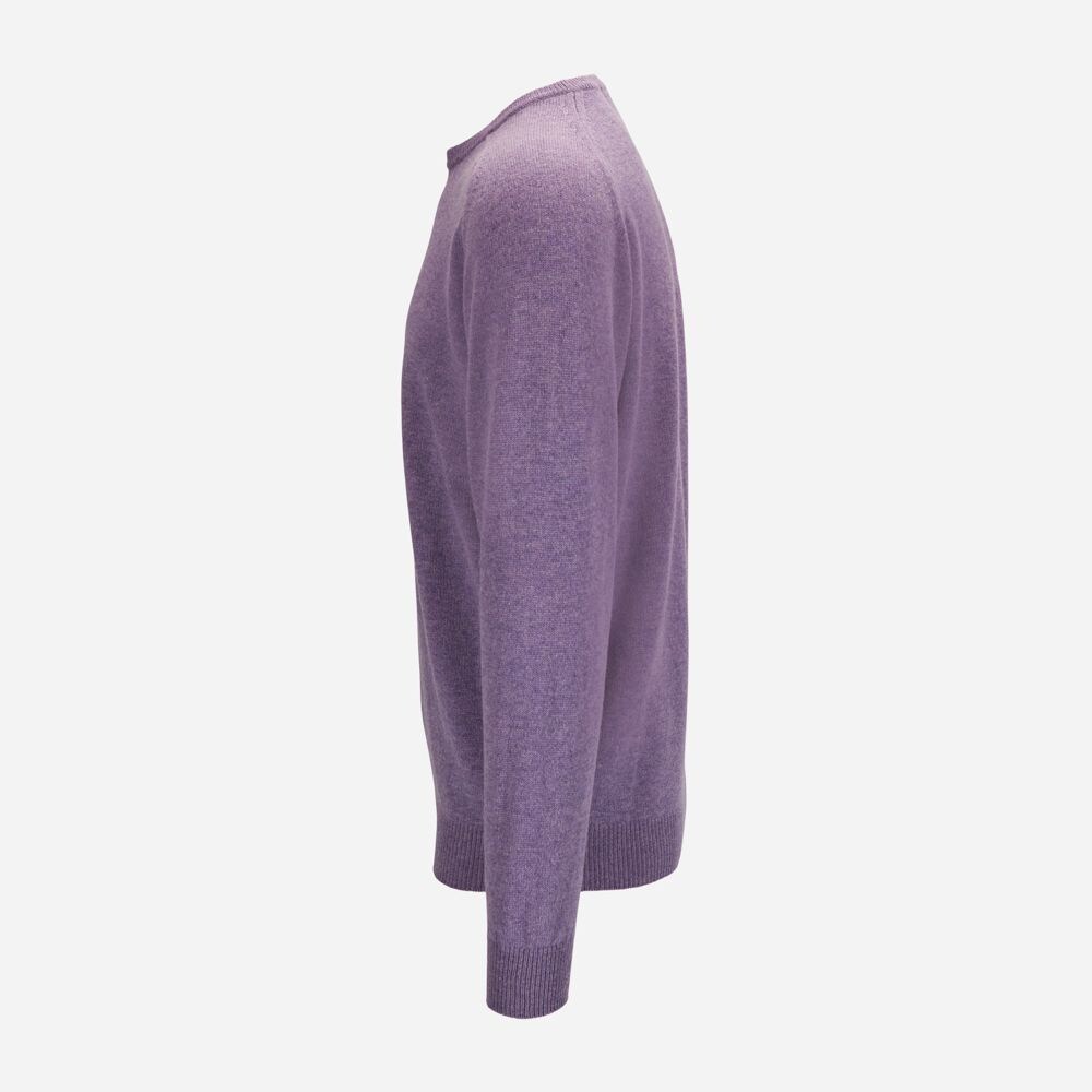 Crew Neck Lambswool - Dahlia