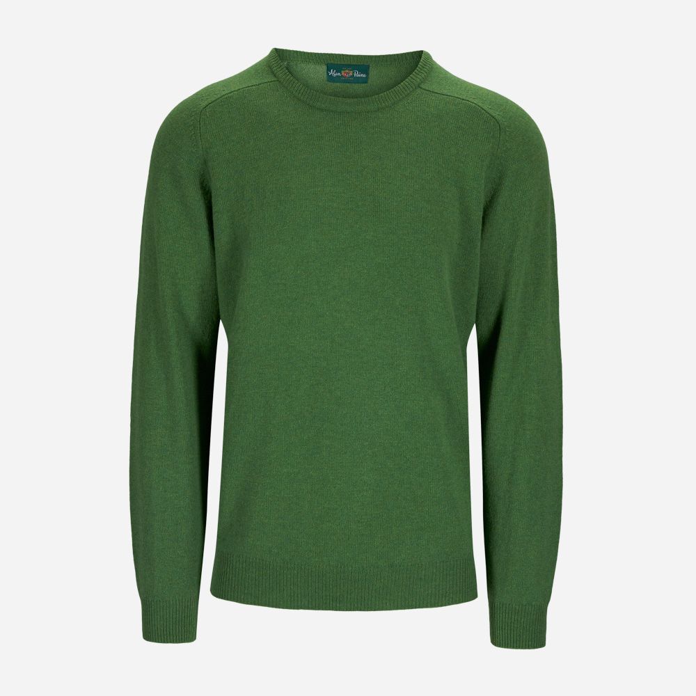 Crew Neck Lambswool - Watercress