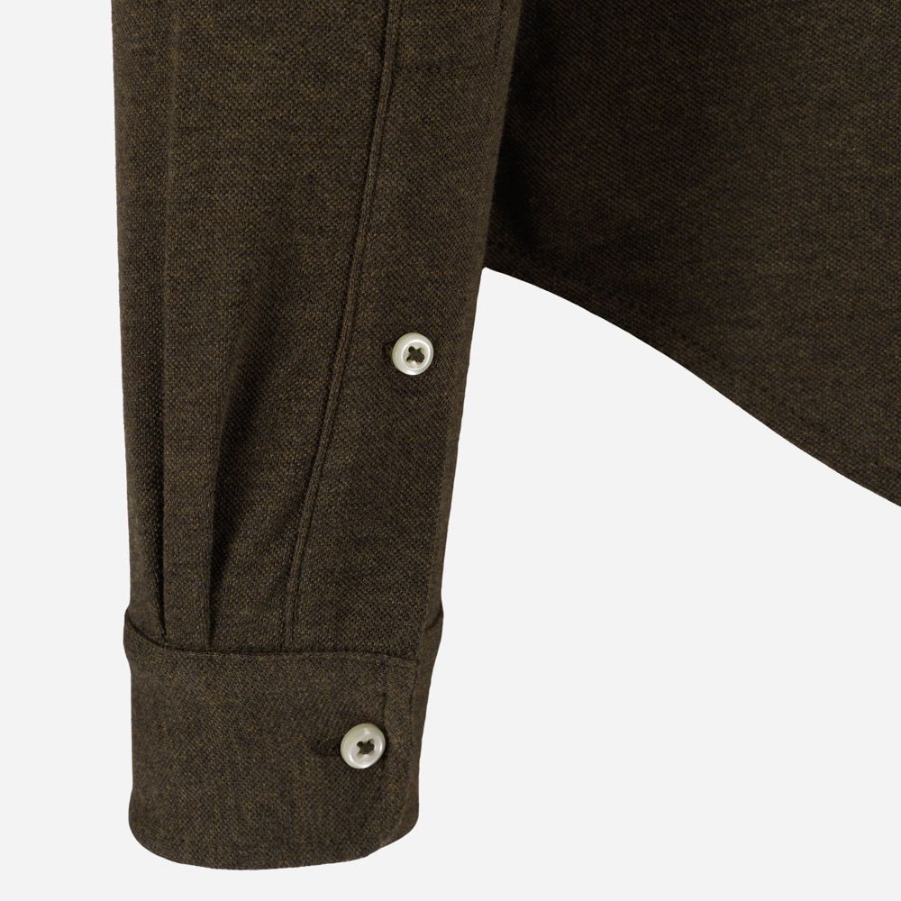 Featherweight Mesh Shirt - Wilson Olive Heather/C8520