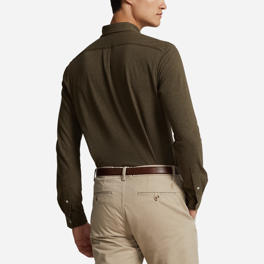 Featherweight Mesh Shirt - Wilson Olive Heather/C8520