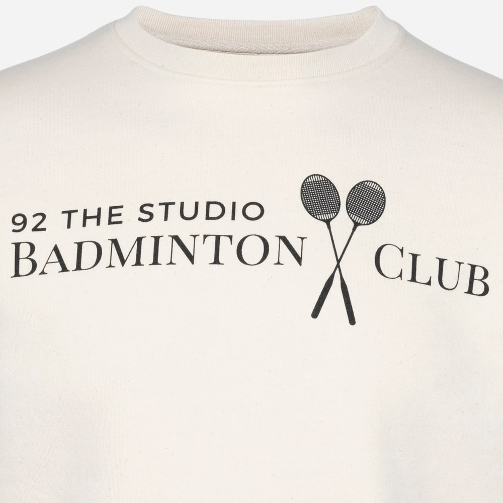 Badminton Sweatshirt Vanilla Off White