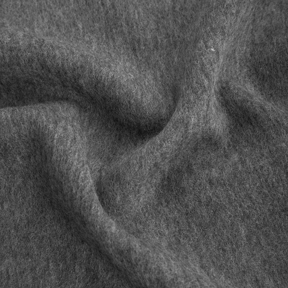 Plain Scarf Wool - Mid Grey