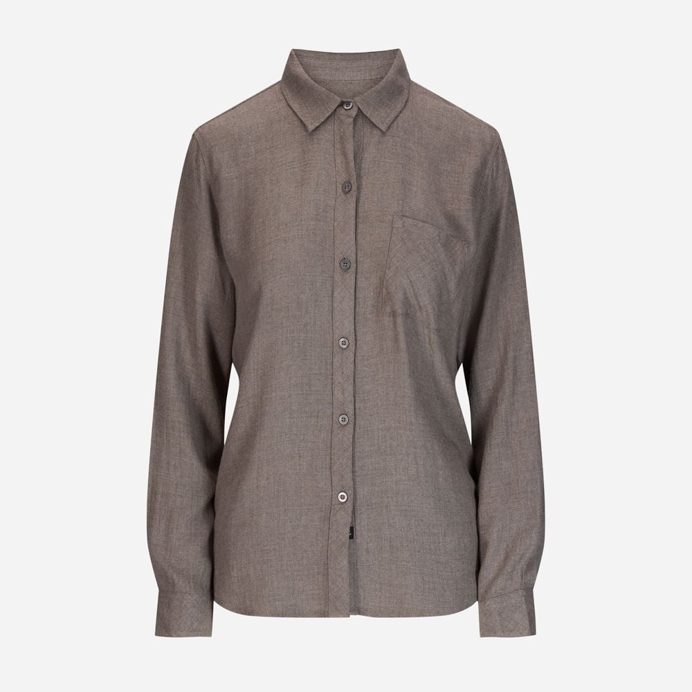 Hunter Shirt - Hazelnut Heather