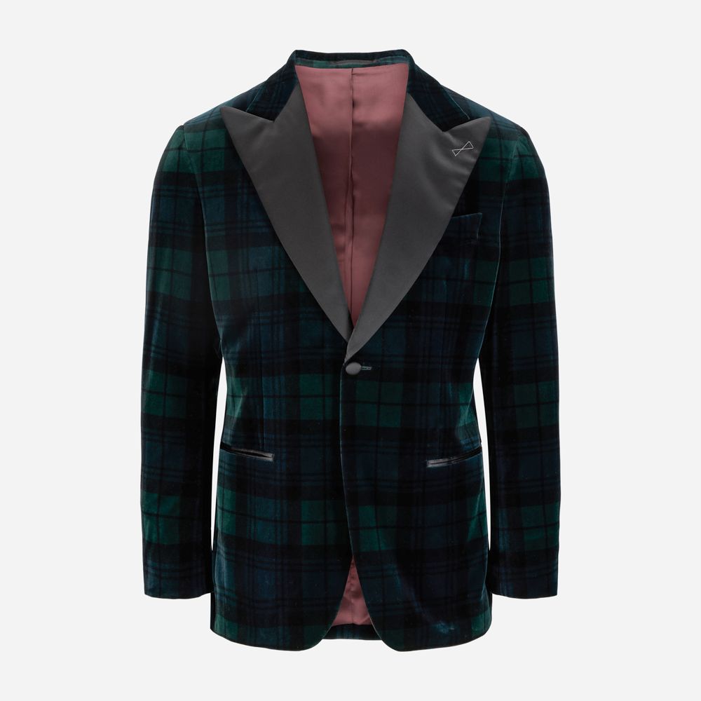 Velvet Tuxedo Jacket Blackwatch Ferner Jacobsen