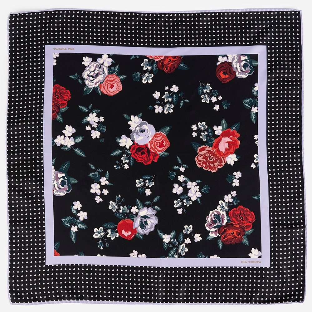 Trois Silk Scarf - Multi
